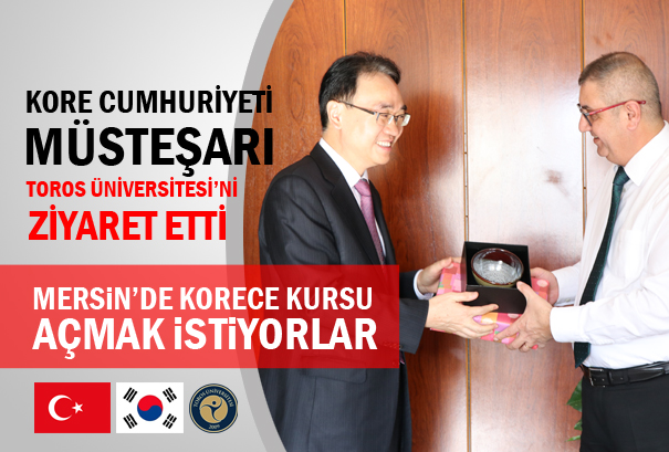 KORE MÜSTEŞARINDAN TOROS ÜNİVERSİTESİ’NE ZİYARET