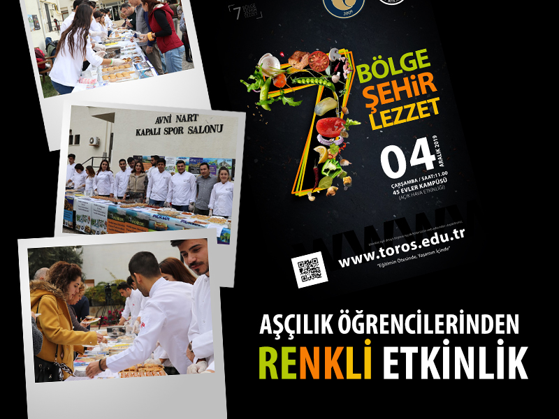 AŞÇILIK ÖĞRENCİLERİNDEN RENKLİ ETKİNLİK