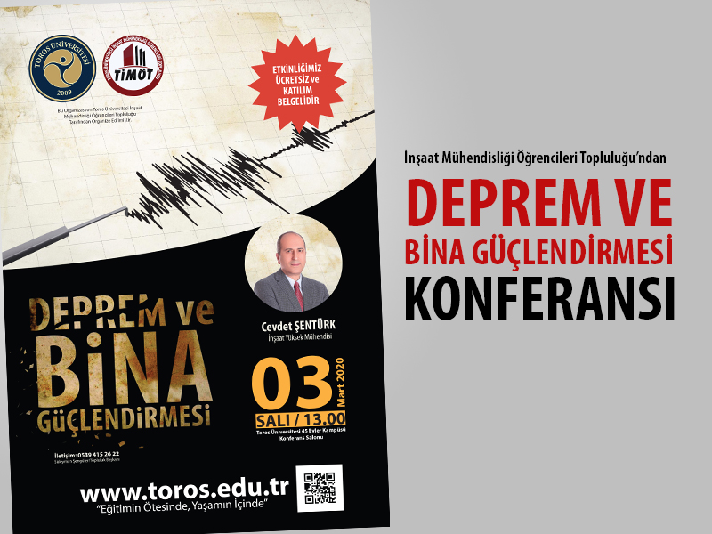 DEPREM VE BİNA GÜÇLENDİRMESİ KONFERANSI
