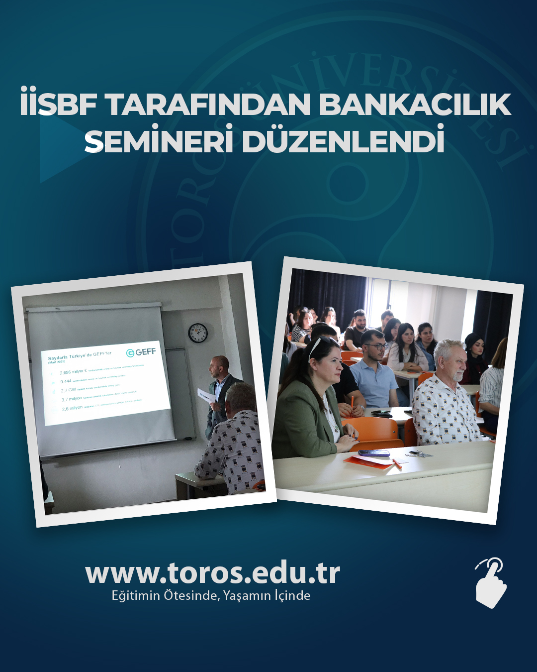 İİSBF TARAFINDAN BANKACILIK SEMİNERİ DÜZENLENDİ