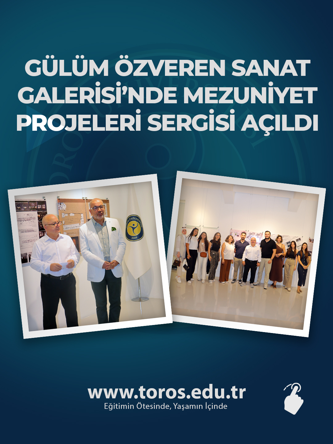 GÜLÜM ÖZVEREN SANAT GALERİSİ’NDE MEZUNİYET PROJELERİ SERGİSİ AÇILDI