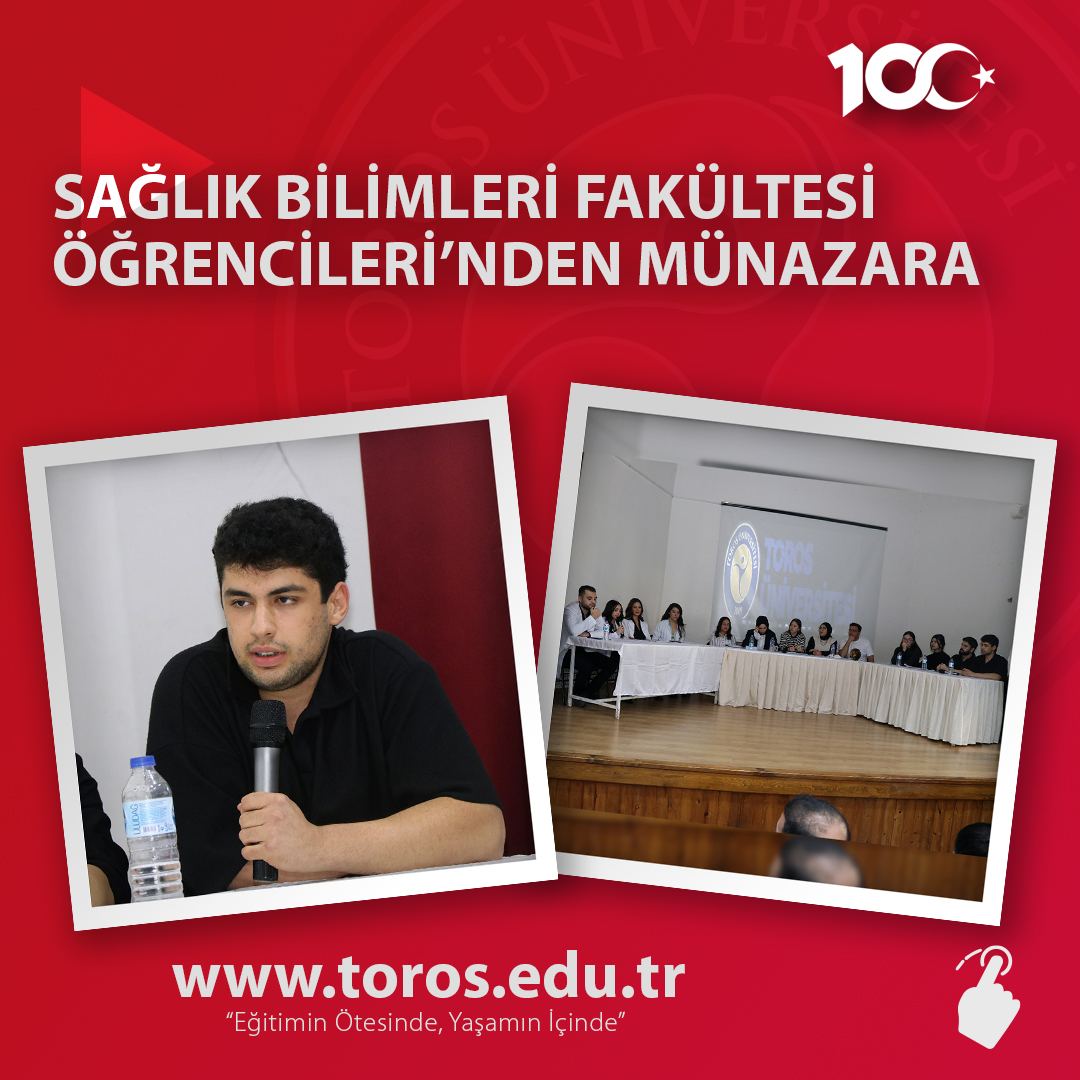 SAĞLIK BİLİMLERİ FAKÜLTESİ ÖĞRENCİLERİ’NDEN MÜNAZARA