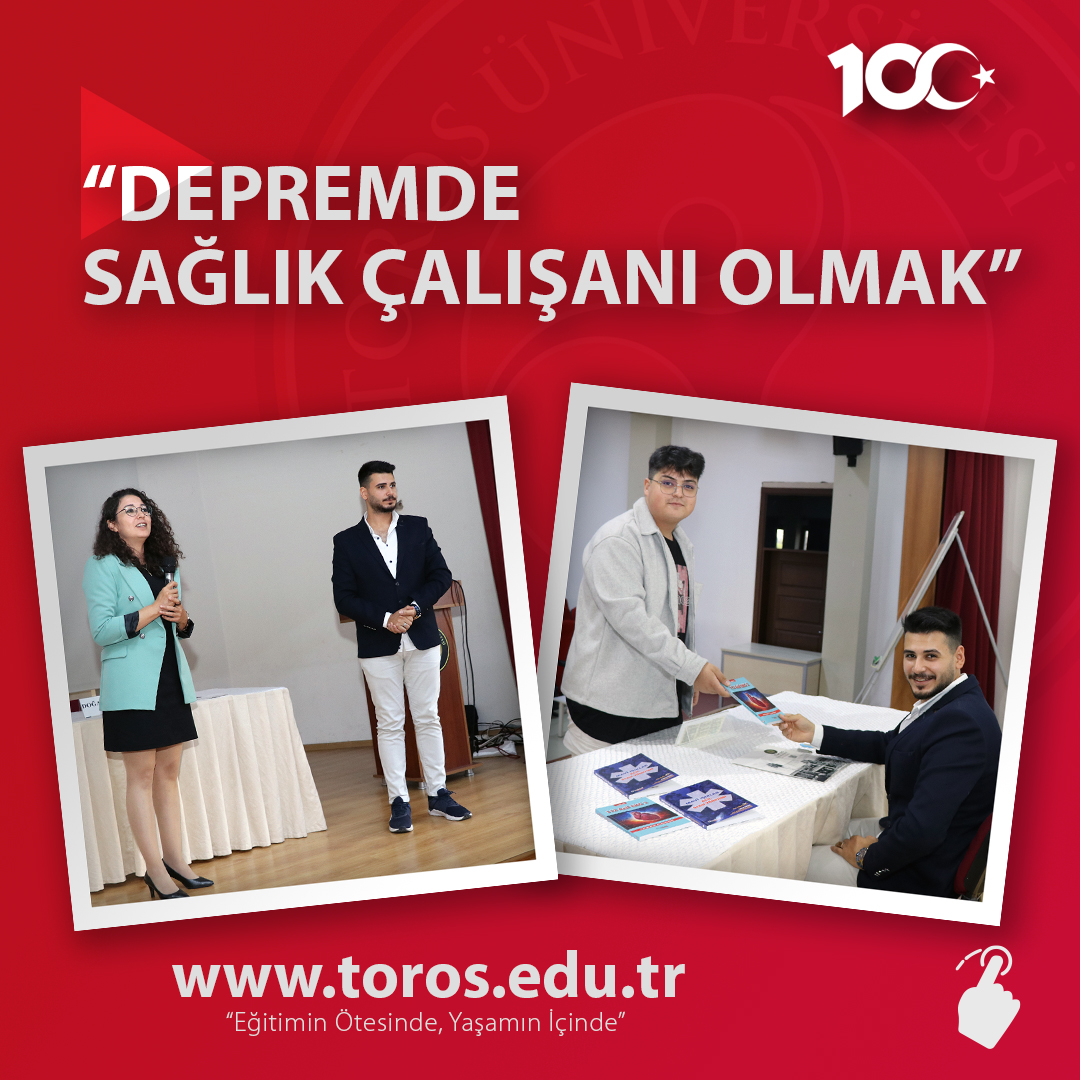 “DEPREMDE SAĞLIK ÇALIŞANI OLMAK”