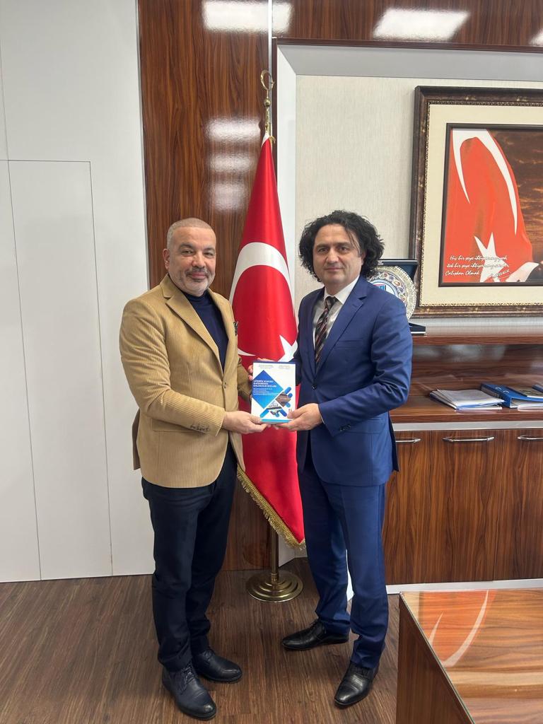 REKTÖR YARDIMCIMIZ TUNAY KÖKSAL'DAN BAŞSAVCI TEZCAN'A ZİYARET