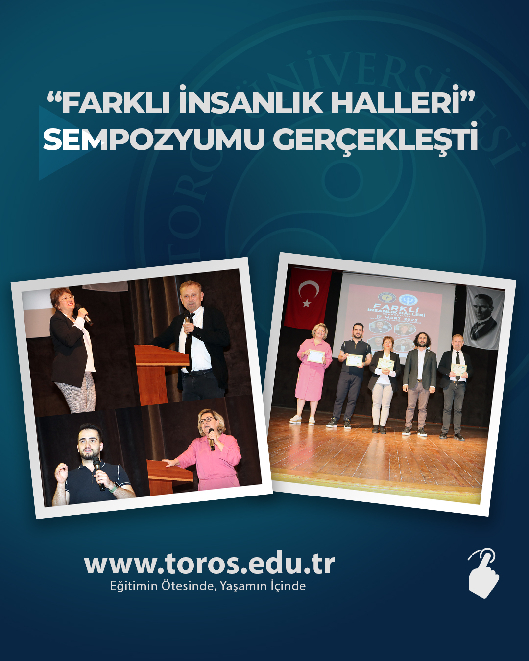 “FARKLI İNSANLIK HALLERİ” SEMPOZYUMU GERÇEKLEŞTİ