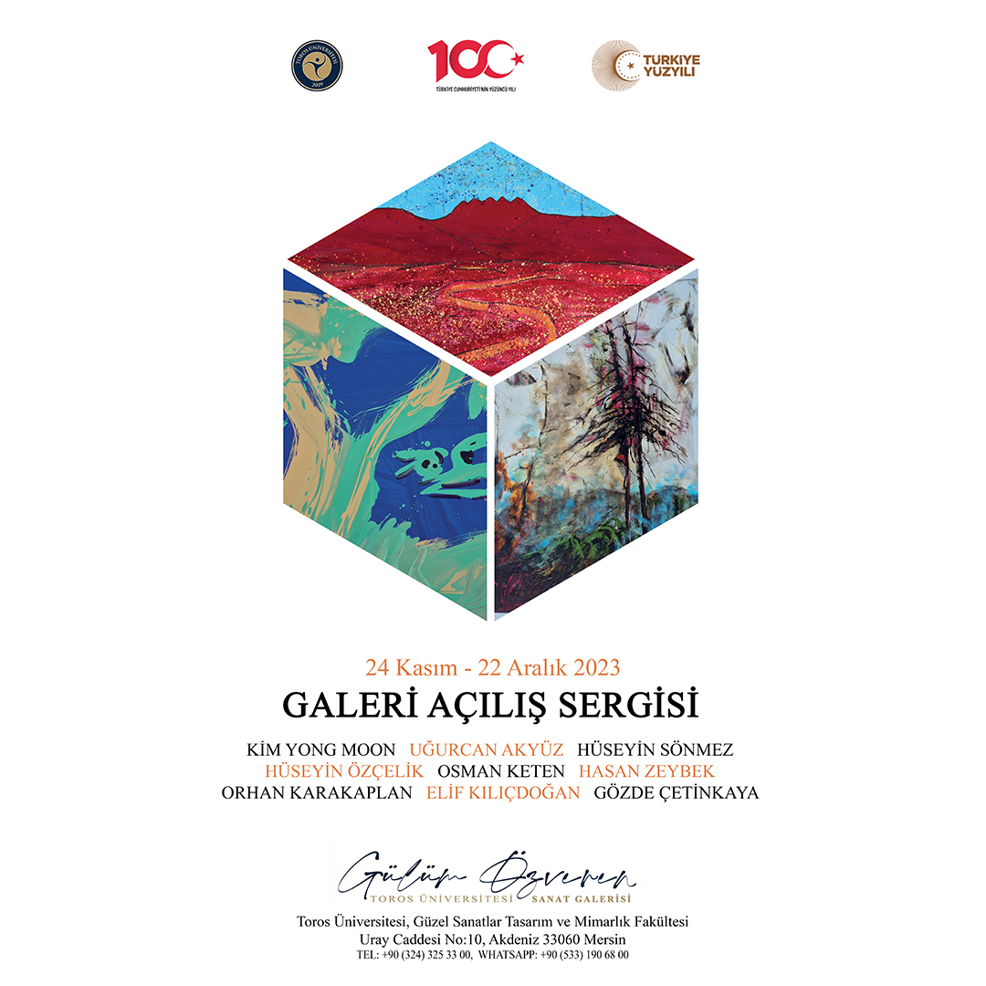 TOROS ÜNİVERSİTESİ 24 KASIM’DA GÜLÜM ÖZVEREN SANAT GALERİSİ’Nİ AÇIYOR
