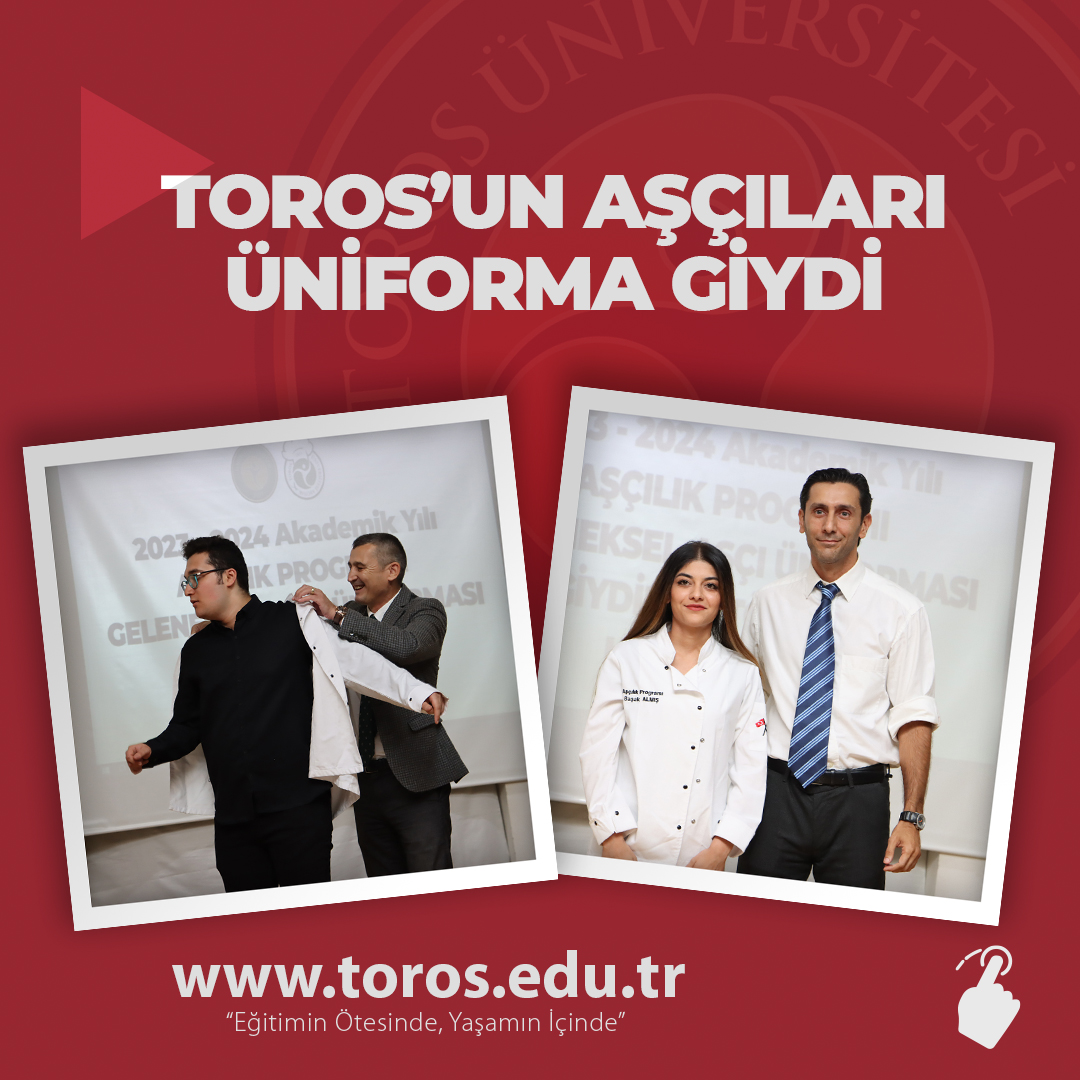 TOROS’UN AŞÇILARI ÜNİFORMA GİYDİ