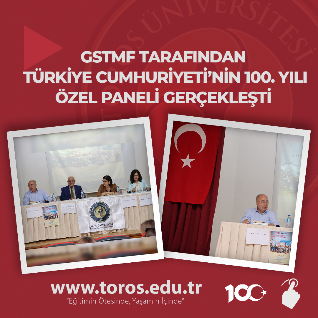 GÜZEL SANATLAR, TASARIM VE MİMARLIK FAKÜLTESİ TÜRKİYE CUMHURİYETİ’NİN 100. YILI ÖZEL PANELİ GERÇEKLEŞTİ