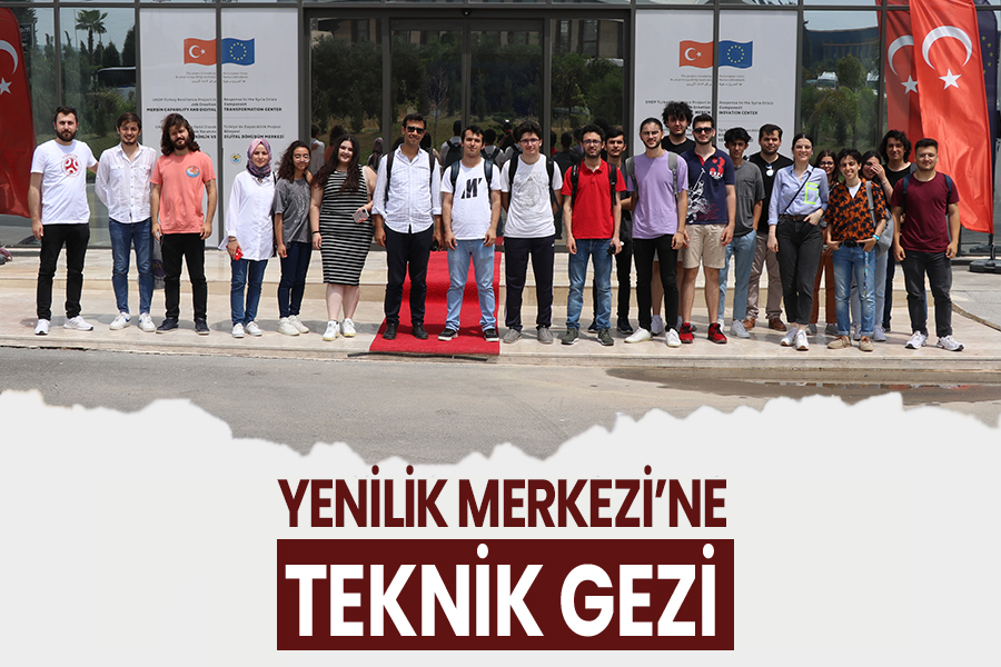 YENİLİK MERKEZİ’NE TEKNİK GEZİ