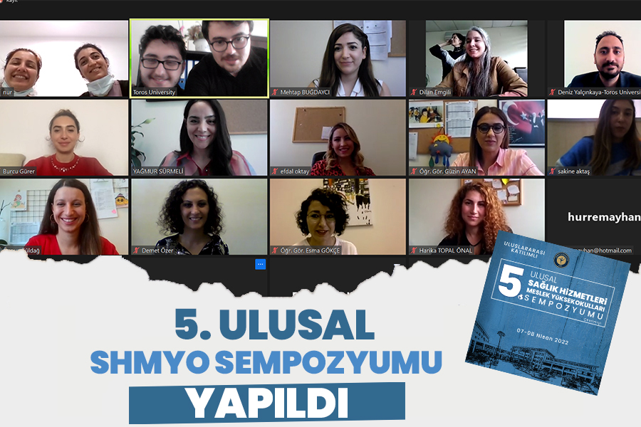 5. ULUSAL SHMYO SEMPOZYUMU YAPILDI