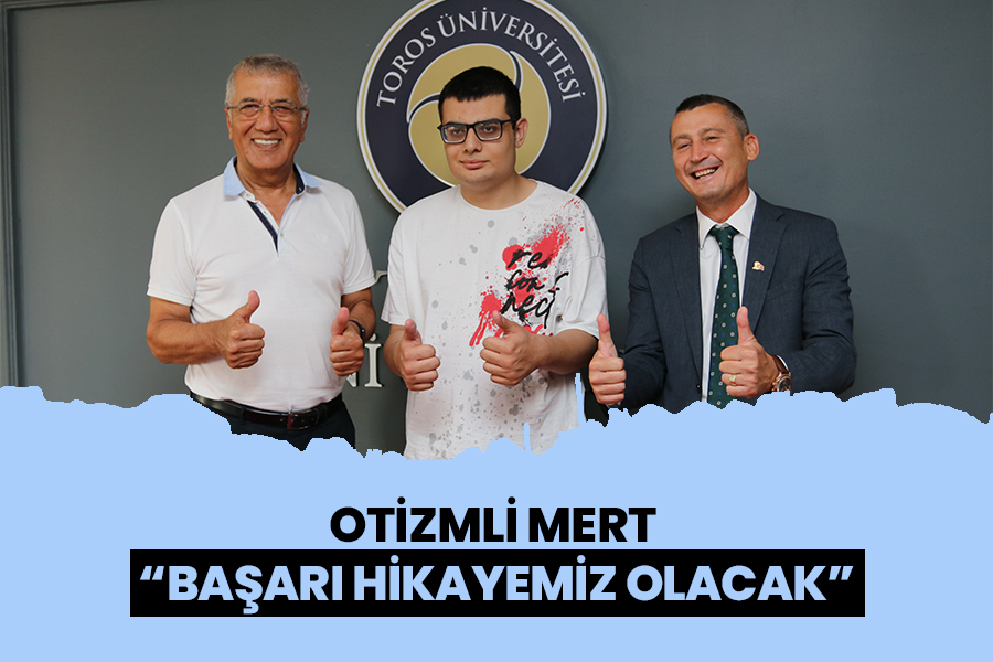 OTİZMLİ MERT BAŞARI HİKAYEMİZ OLACAK