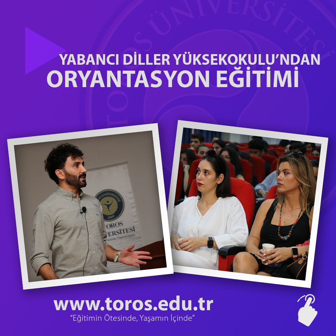 YABANCI DİLLER YÜKSEKOKULU’NDAN ORYANTASYON EĞİTİMİ
