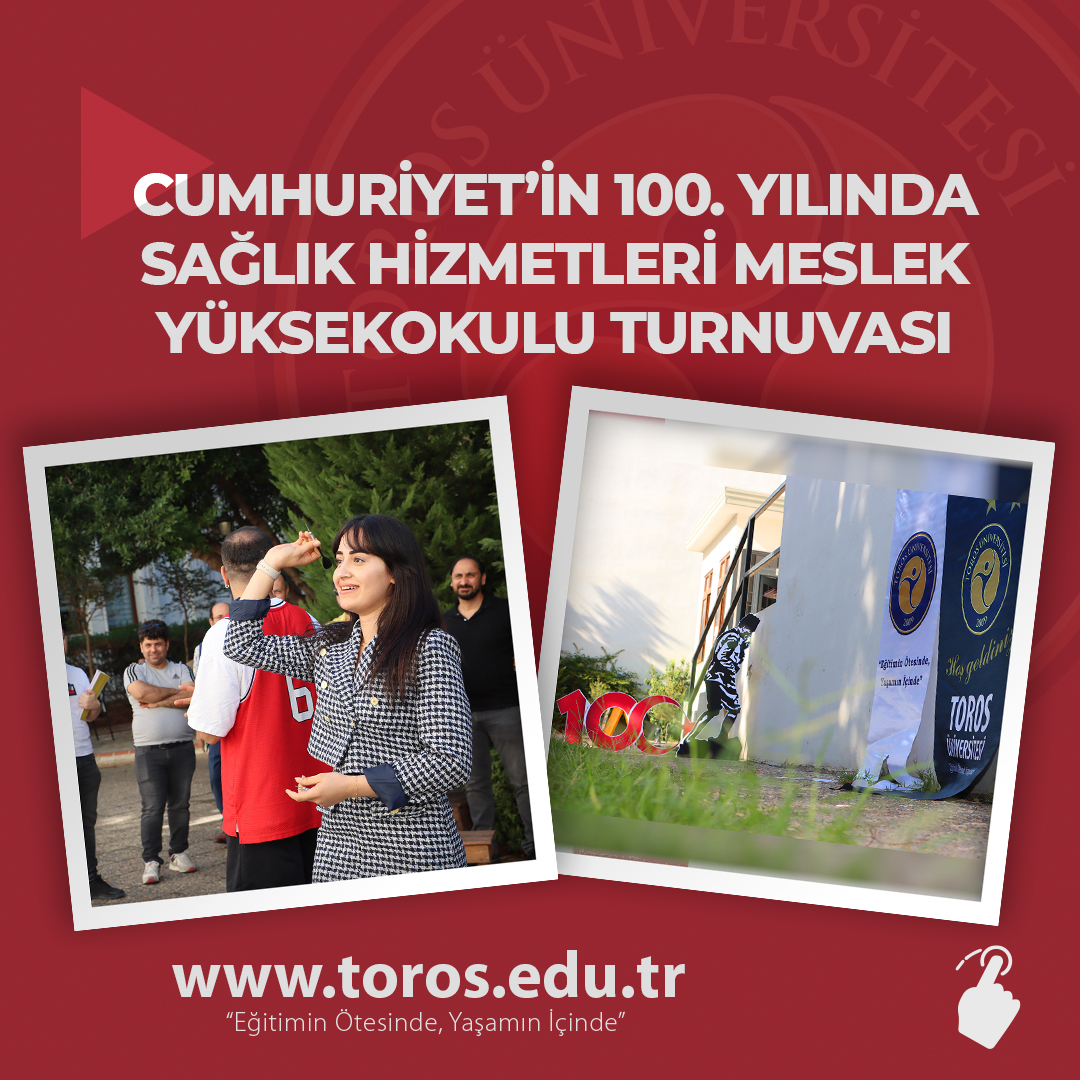 CUMHURİYET’İN 100. YILINDA SAĞLIK HİZMETLERİ MESLEK YÜKSEKOKULU TURNUVASI